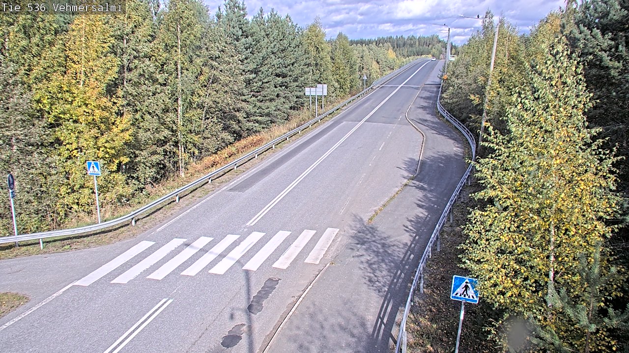 Weather Camera Image Road 536 Kuopio, Vehmersalmi, Kuopio, Pohjois-Savo