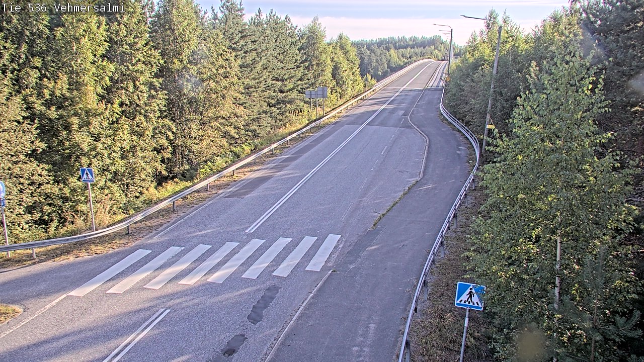 Weather Camera Image Road 536 Kuopio, Vehmersalmi, Kuopio, Pohjois-Savo