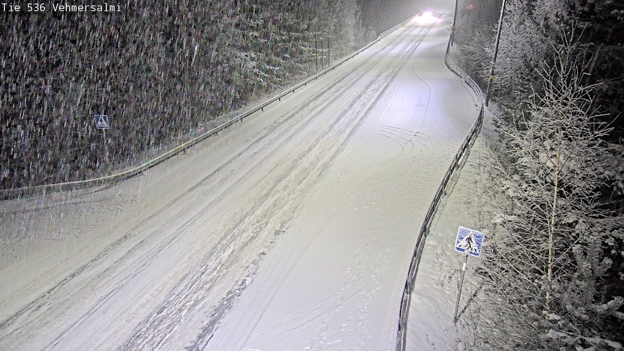 Kelikamerat Kuva Tie 536 Kuopio, Vehmersalmi, Kuopio, Pohjois-Savo
