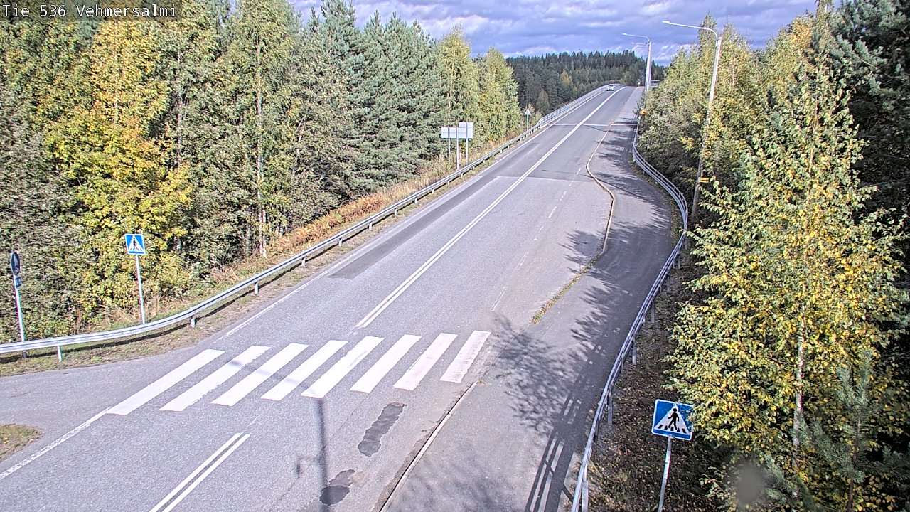 Weather Camera Image Road 536 Kuopio, Vehmersalmi, Kuopio, Pohjois-Savo