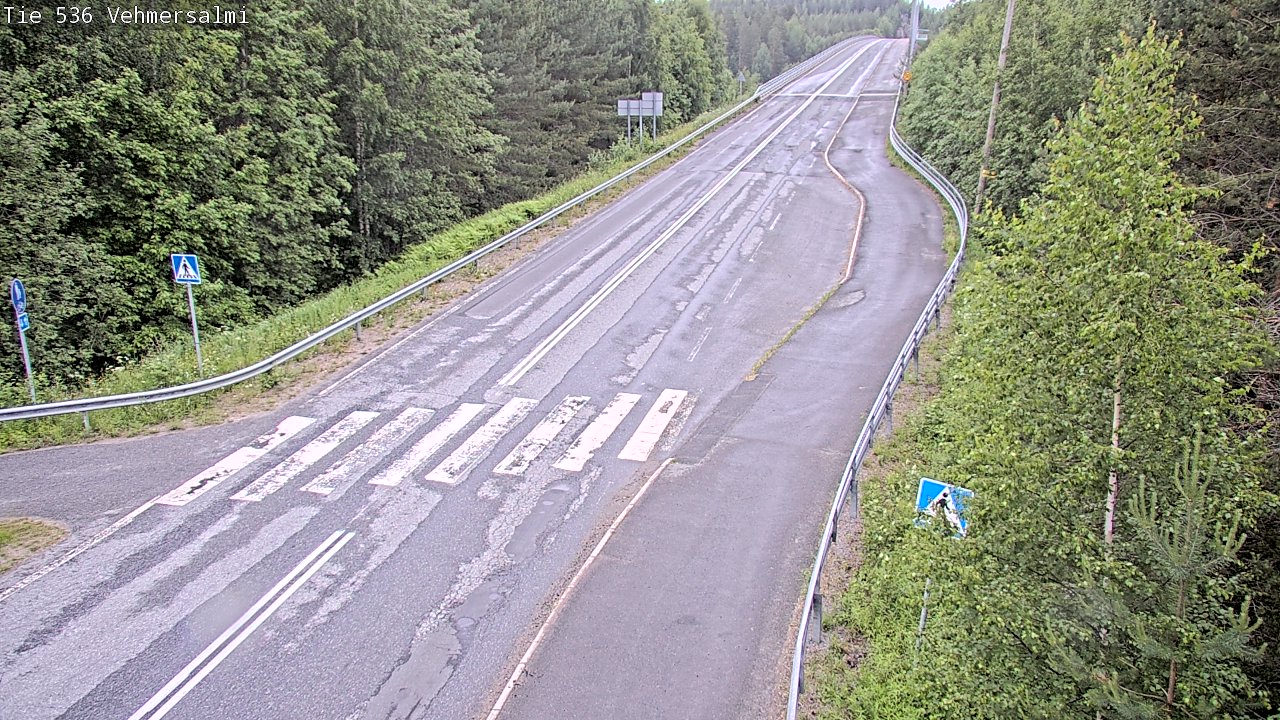 Kelikamerat Kuva Tie 536 Kuopio, Vehmersalmi, Kuopio, Pohjois-Savo