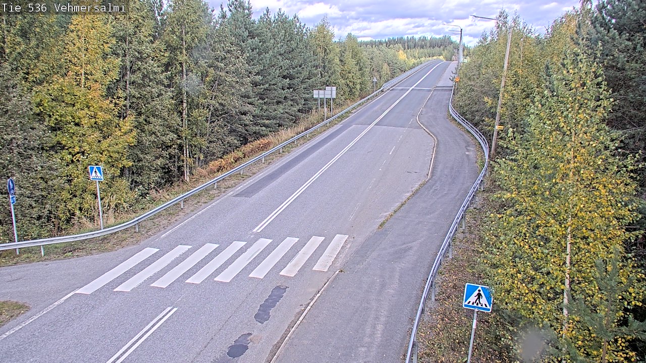 Weather Camera Image Road 536 Kuopio, Vehmersalmi, Kuopio, Pohjois-Savo