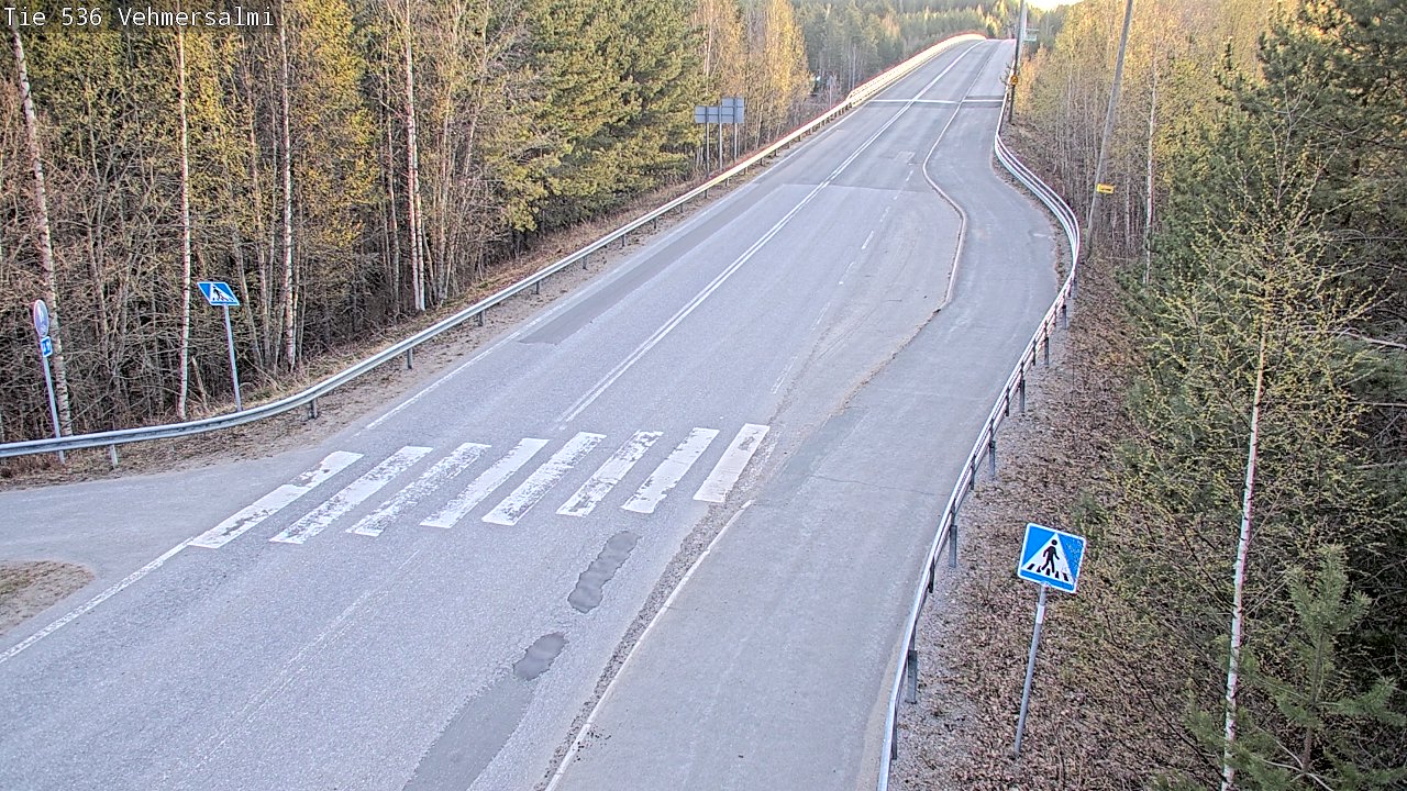 Kelikamerat Kuva Tie 536 Kuopio, Vehmersalmi, Kuopio, Pohjois-Savo