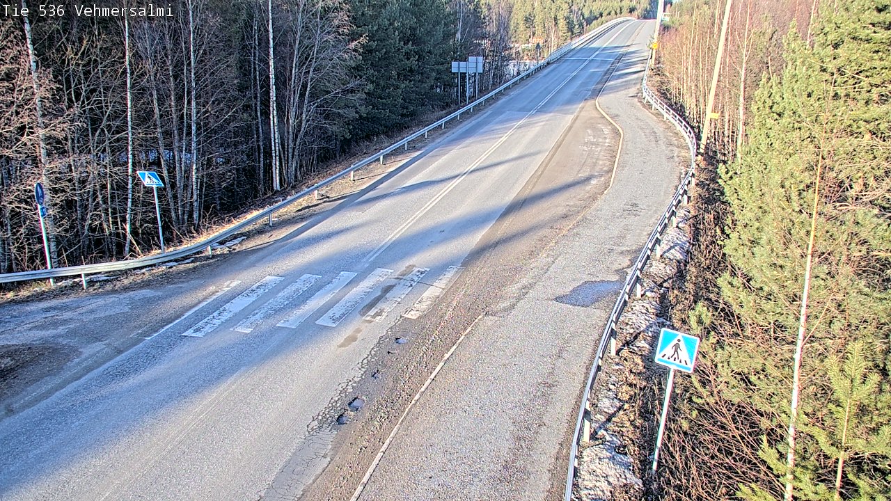 Kelikamerat Kuva Tie 536 Kuopio, Vehmersalmi, Kuopio, Pohjois-Savo