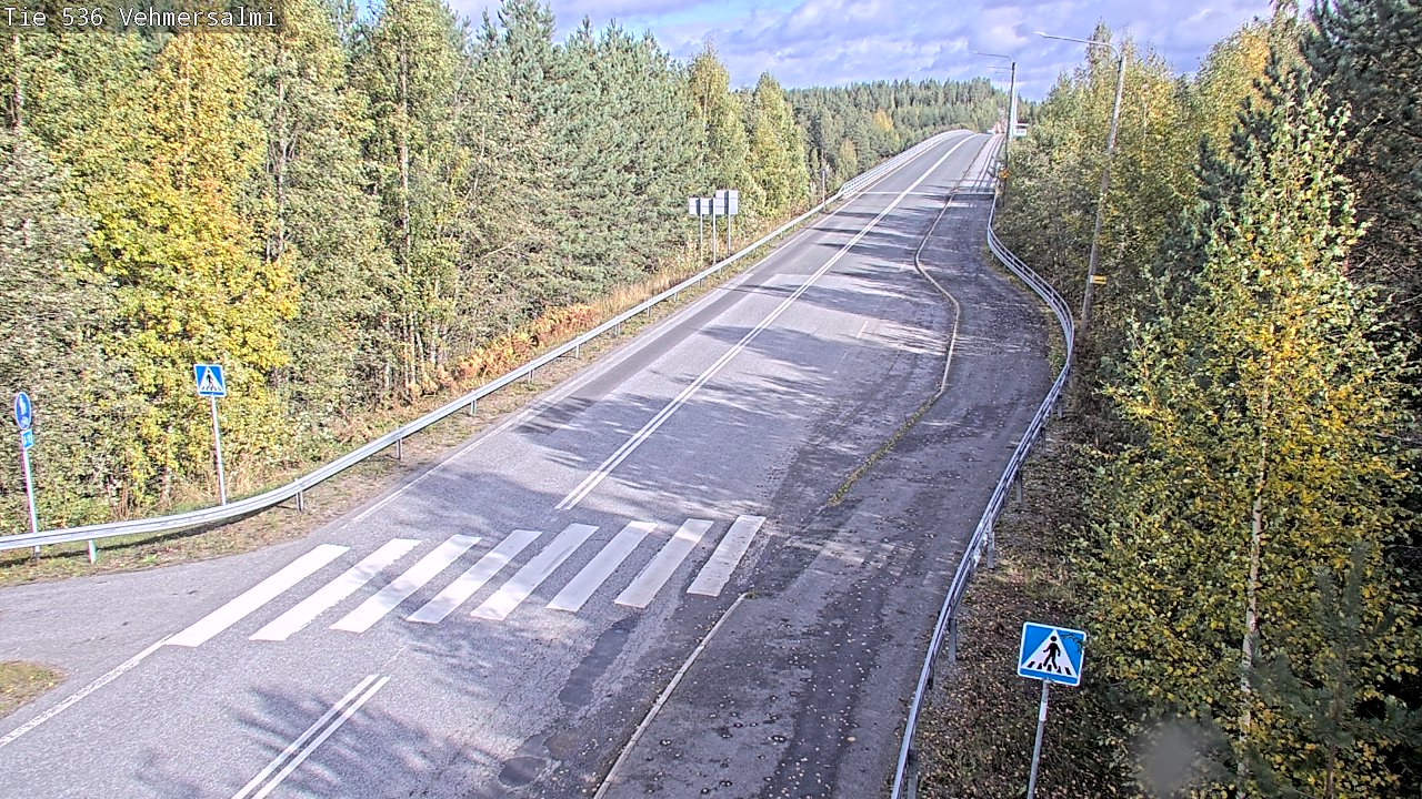 Kelikamerat Kuva Tie 536 Kuopio, Vehmersalmi, Kuopio, Pohjois-Savo