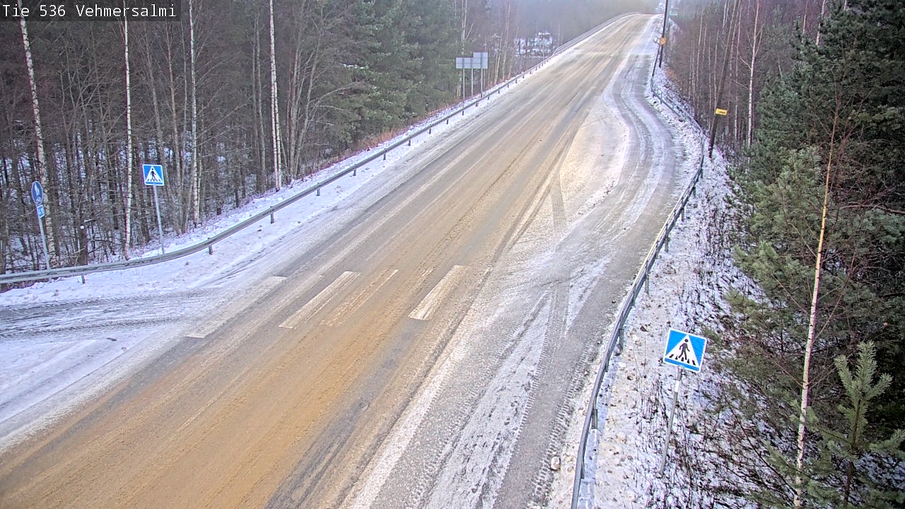 Weather Camera Image Road 536 Kuopio, Vehmersalmi, Kuopio, Pohjois-Savo