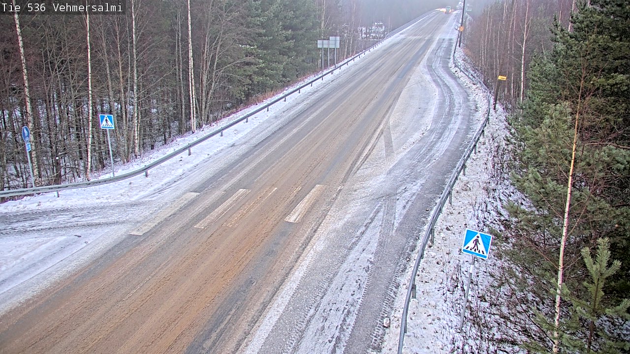 Weather Camera Image Road 536 Kuopio, Vehmersalmi, Kuopio, Pohjois-Savo