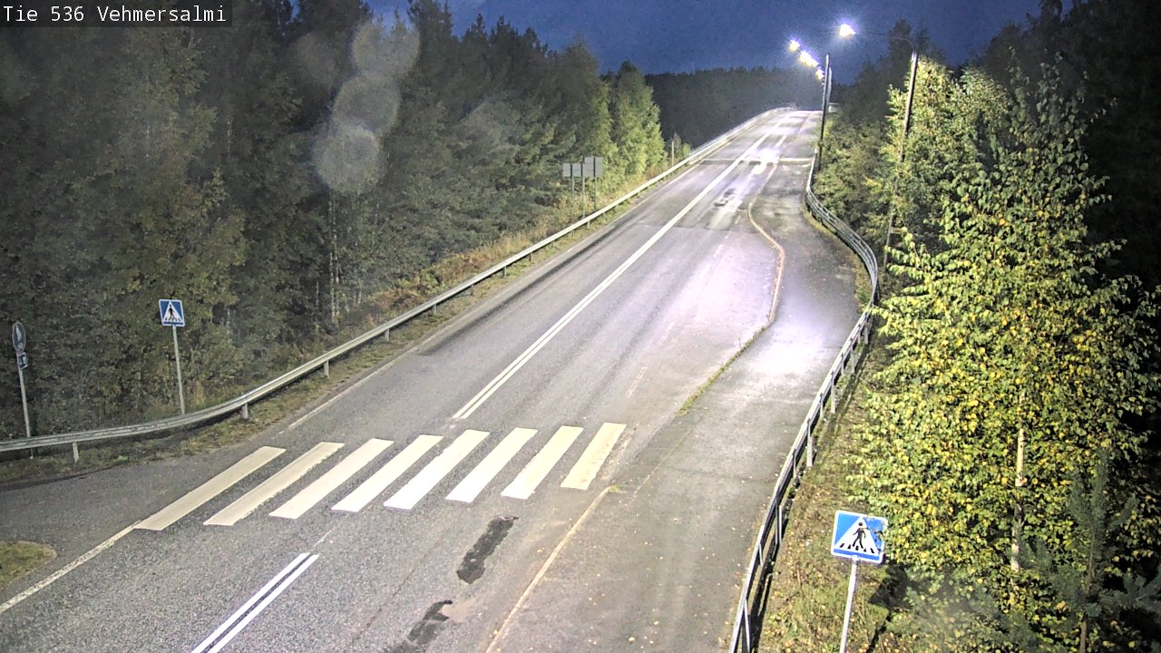 Weather Camera Image Väg 536 Kuopio, Vehmersalmi, Kuopio, Pohjois-Savo