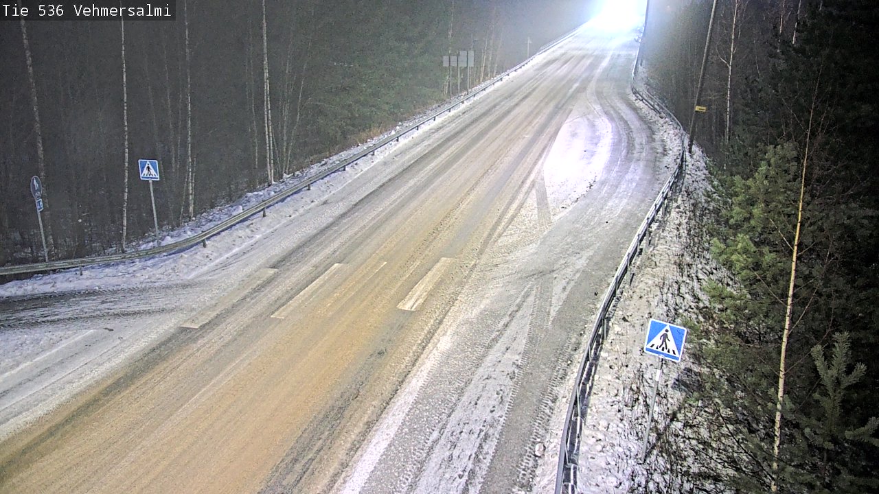 Weather Camera Image Road 536 Kuopio, Vehmersalmi, Kuopio, Pohjois-Savo
