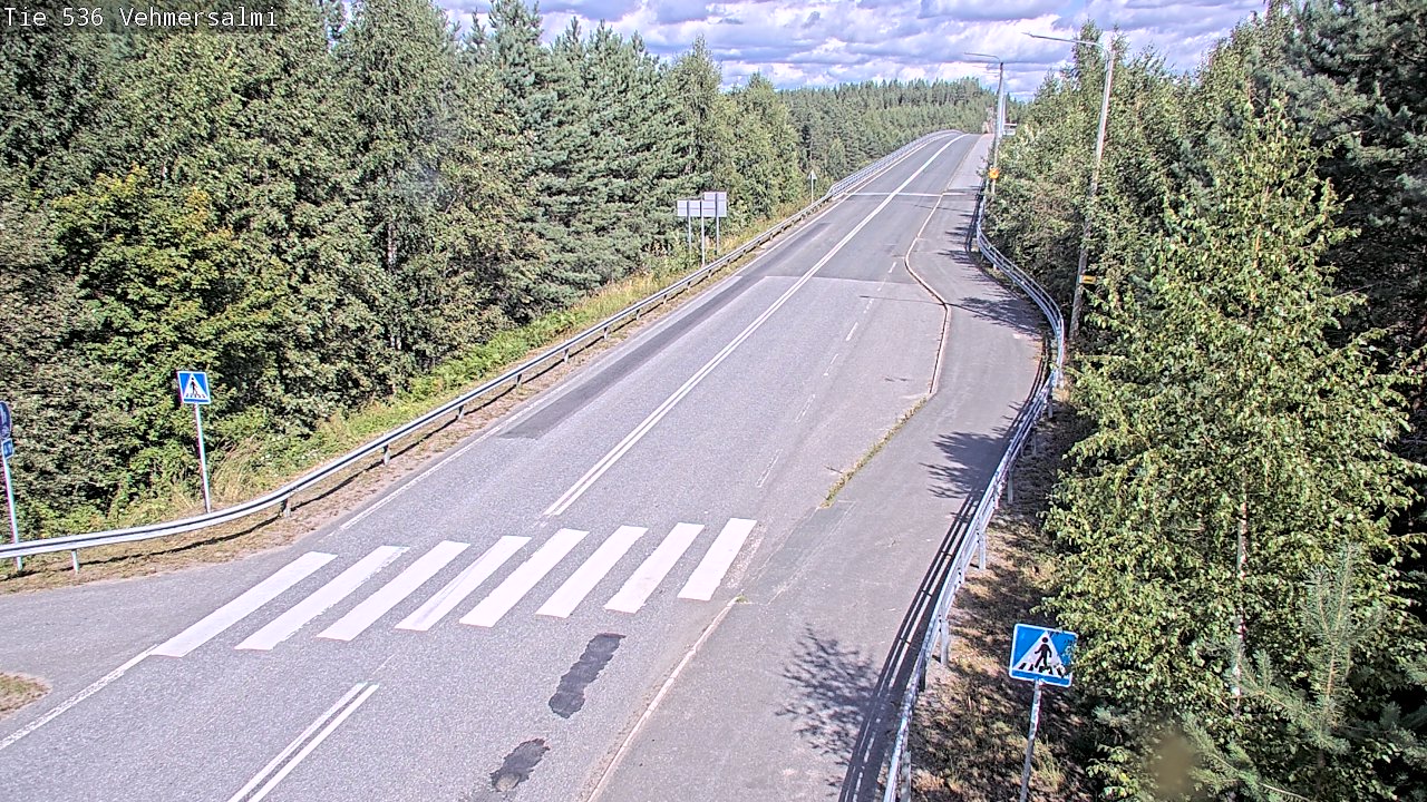 Kelikamerat Kuva Tie 536 Kuopio, Vehmersalmi, Kuopio, Pohjois-Savo