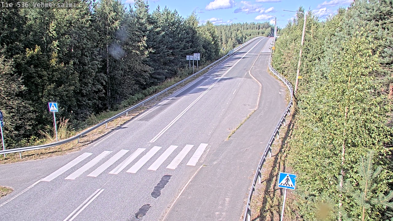 Kelikamerat Kuva Tie 536 Kuopio, Vehmersalmi, Kuopio, Pohjois-Savo