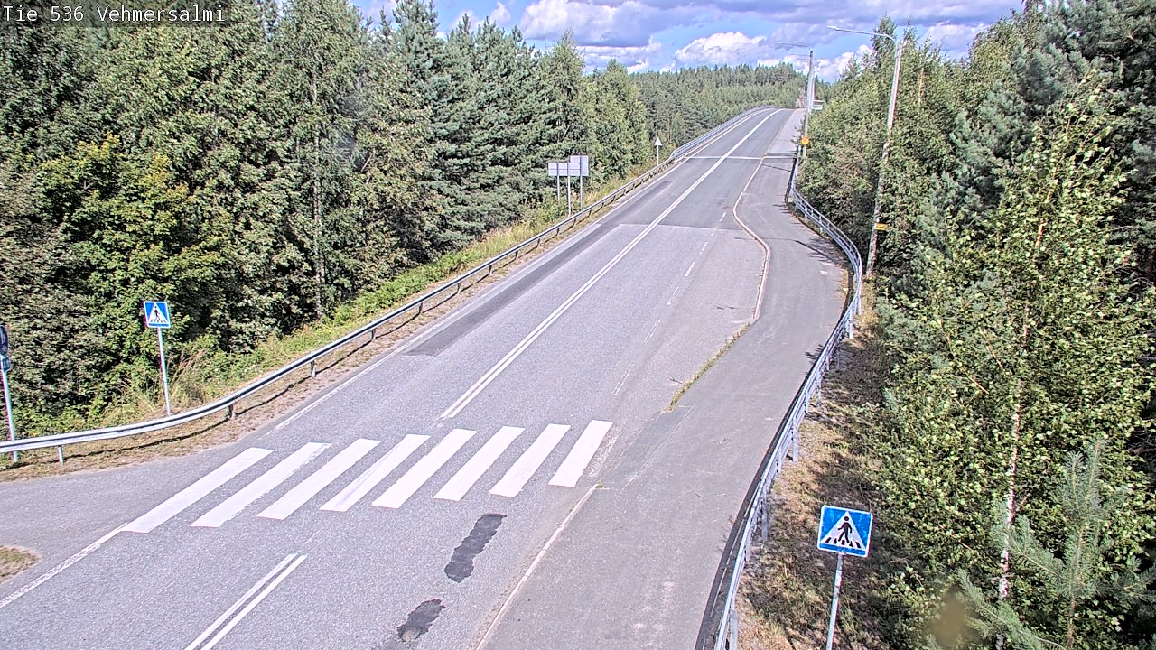 Kelikamerat Kuva Tie 536 Kuopio, Vehmersalmi, Kuopio, Pohjois-Savo