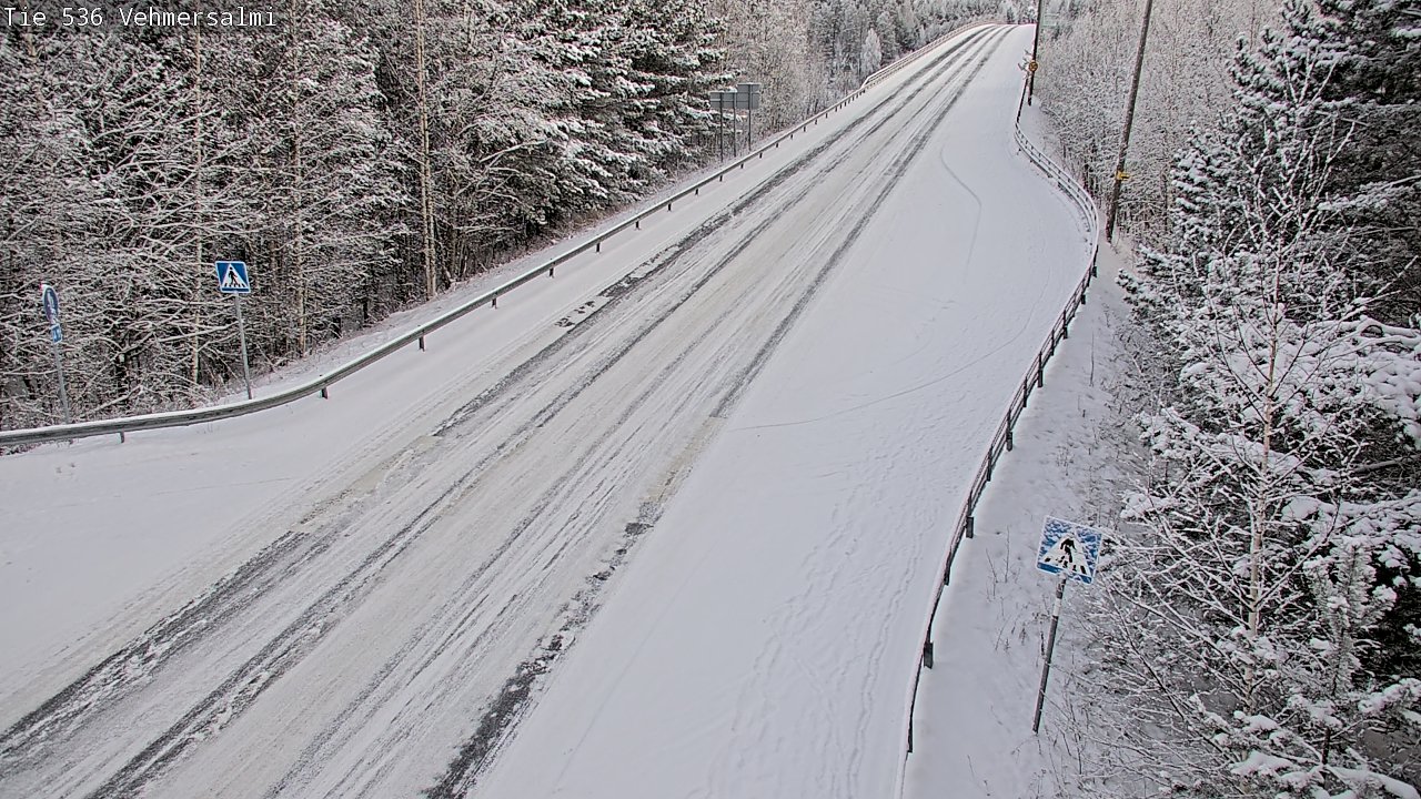 Kelikamerat Kuva Tie 536 Kuopio, Vehmersalmi, Kuopio, Pohjois-Savo