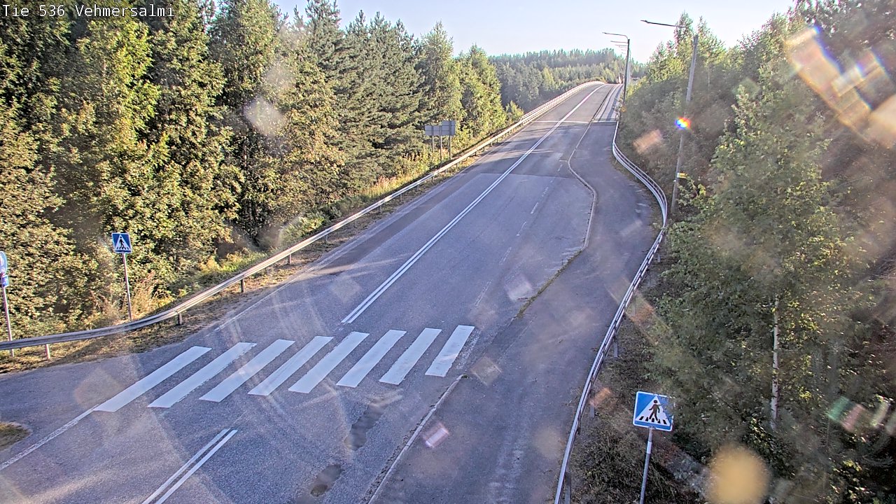 Kelikamerat Kuva Tie 536 Kuopio, Vehmersalmi, Kuopio, Pohjois-Savo