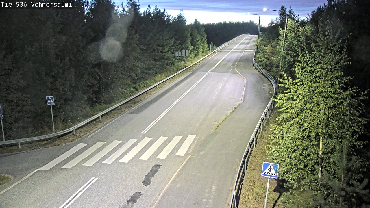 Kelikamerat Kuva Tie 536 Kuopio, Vehmersalmi, Kuopio, Pohjois-Savo