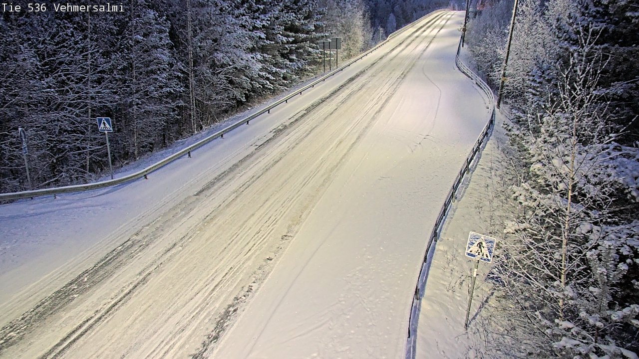 Kelikamerat Kuva Tie 536 Kuopio, Vehmersalmi, Kuopio, Pohjois-Savo