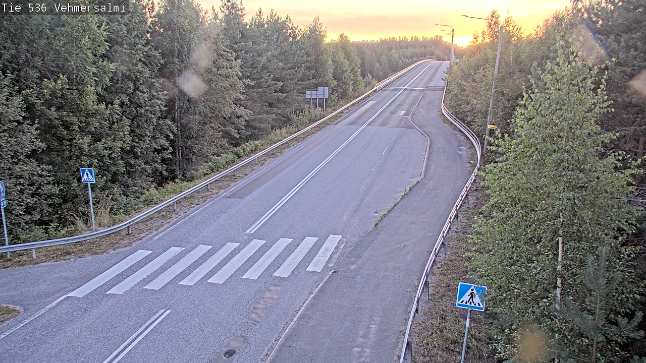 Kelikamerat Kuva Tie 536 Kuopio, Vehmersalmi, Kuopio, Pohjois-Savo