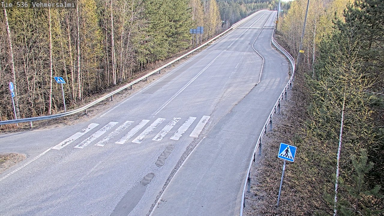 Kelikamerat Kuva Tie 536 Kuopio, Vehmersalmi, Kuopio, Pohjois-Savo