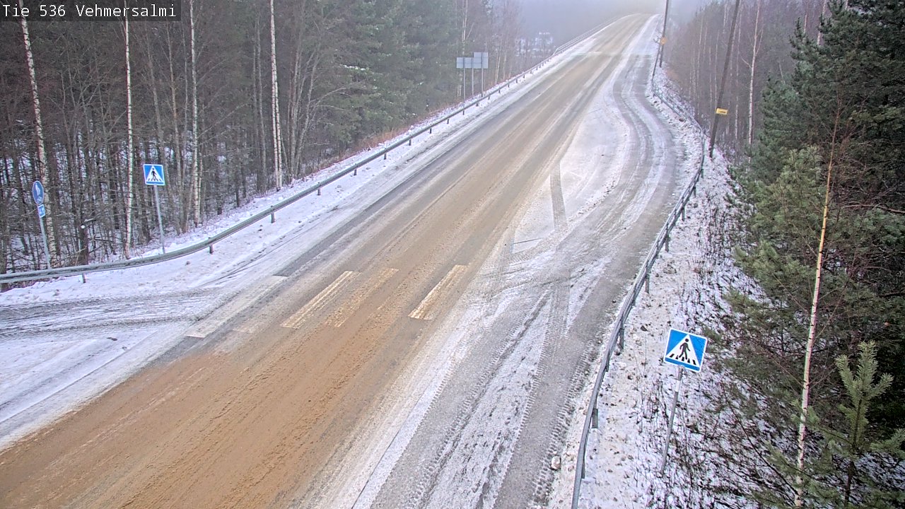 Weather Camera Image Road 536 Kuopio, Vehmersalmi, Kuopio, Pohjois-Savo