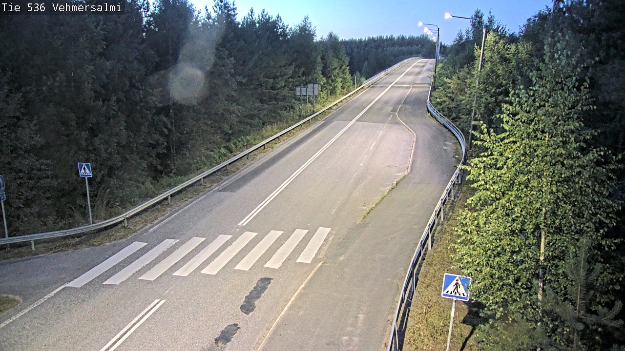 Kelikamerat Kuva Tie 536 Kuopio, Vehmersalmi, Kuopio, Pohjois-Savo