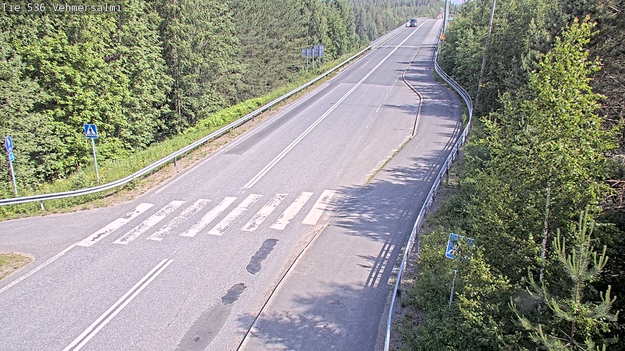 Kelikamerat Kuva Tie 536 Kuopio, Vehmersalmi, Kuopio, Pohjois-Savo