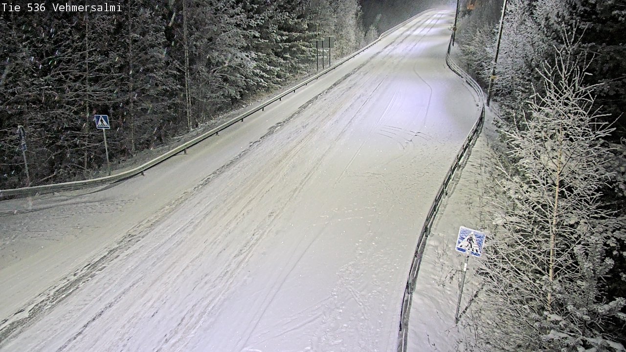 Kelikamerat Kuva Tie 536 Kuopio, Vehmersalmi, Kuopio, Pohjois-Savo