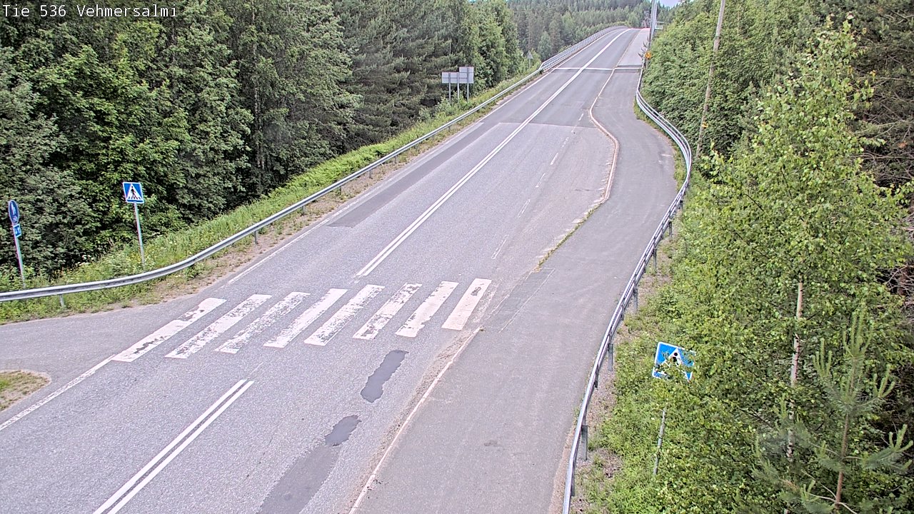 Kelikamerat Kuva Tie 536 Kuopio, Vehmersalmi, Kuopio, Pohjois-Savo