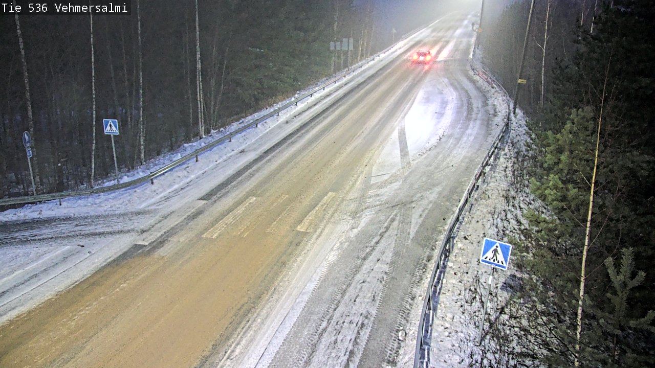 Weather Camera Image Road 536 Kuopio, Vehmersalmi, Kuopio, Pohjois-Savo