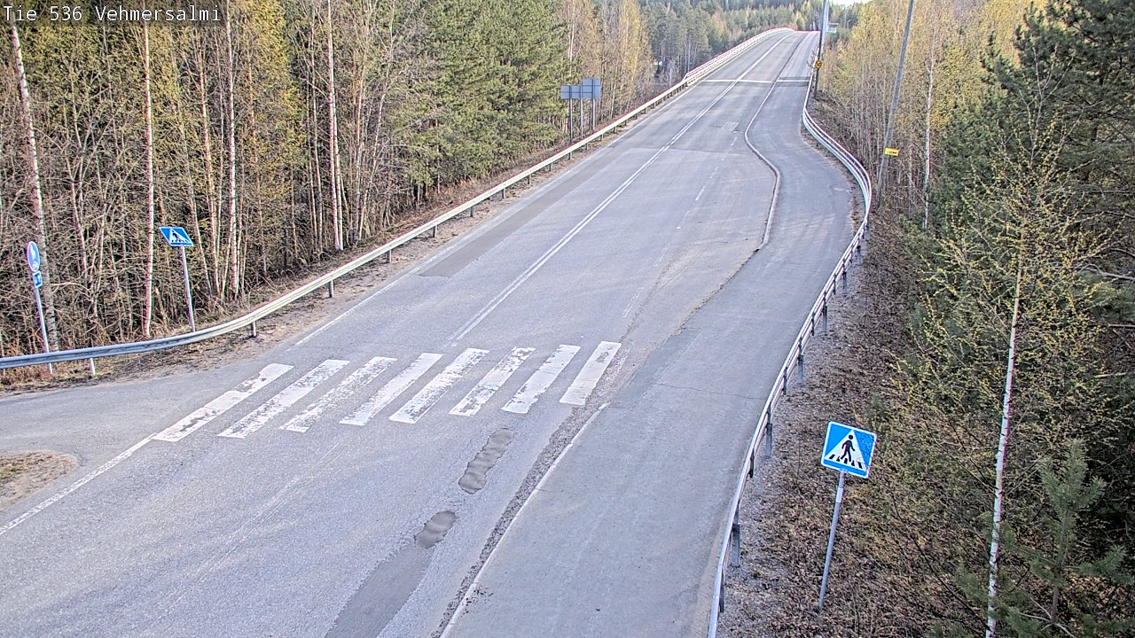 Kelikamerat Kuva Tie 536 Kuopio, Vehmersalmi, Kuopio, Pohjois-Savo