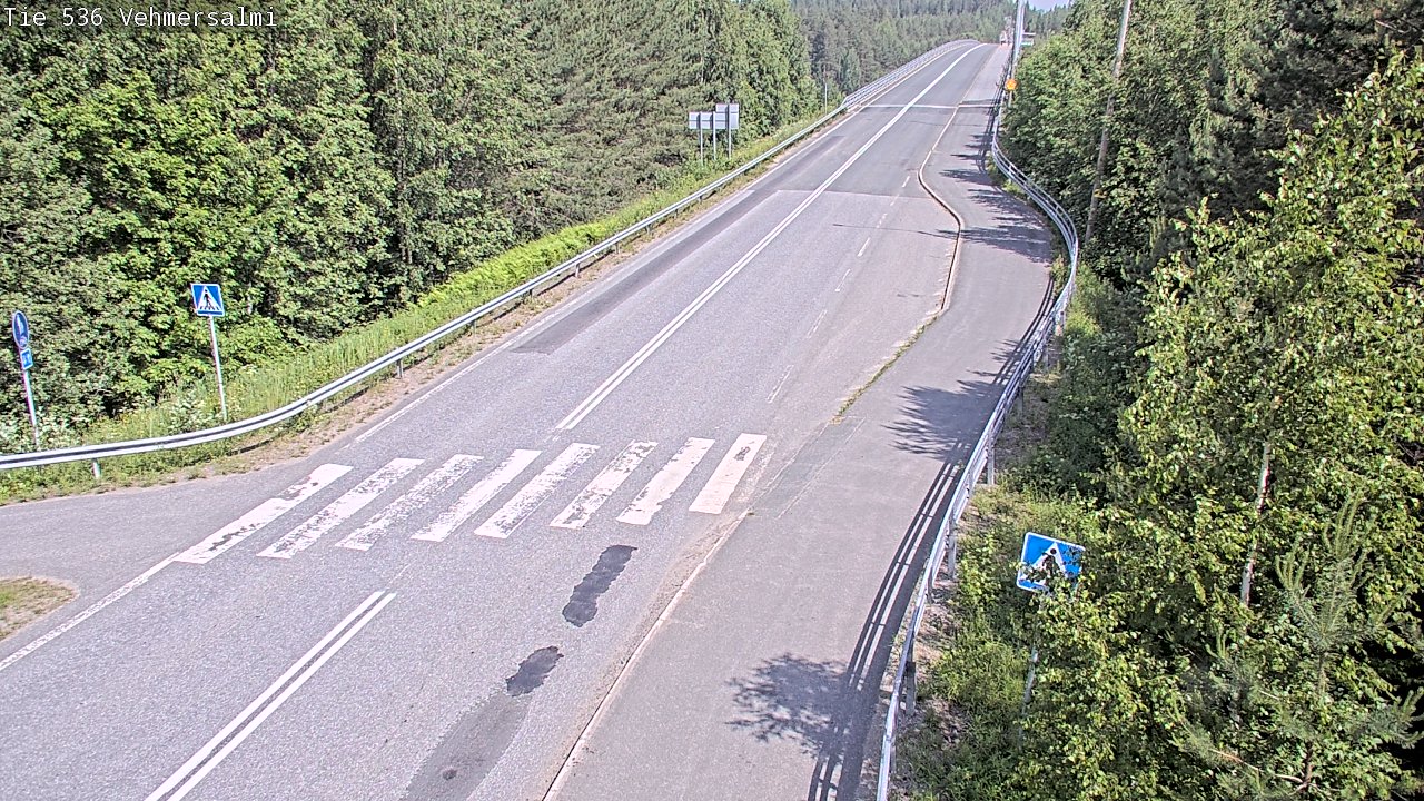 Kelikamerat Kuva Tie 536 Kuopio, Vehmersalmi, Kuopio, Pohjois-Savo