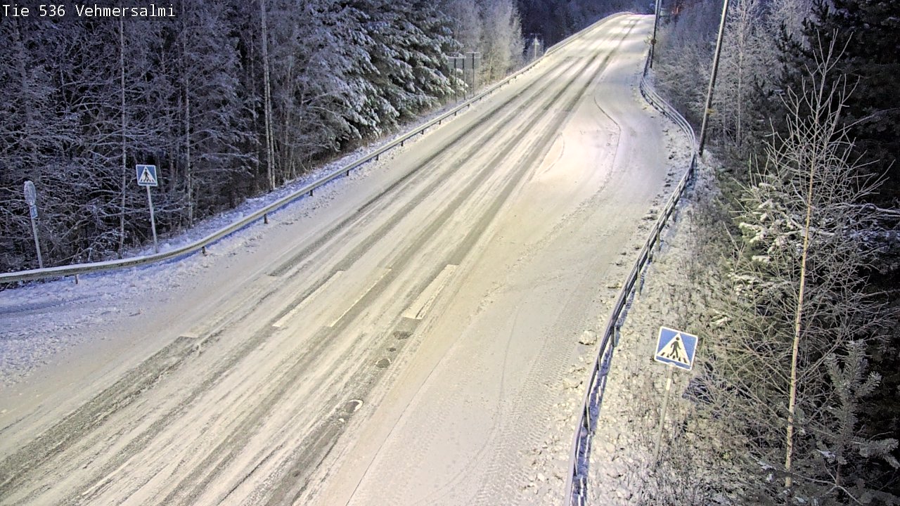 Kelikamerat Kuva Tie 536 Kuopio, Vehmersalmi, Kuopio, Pohjois-Savo