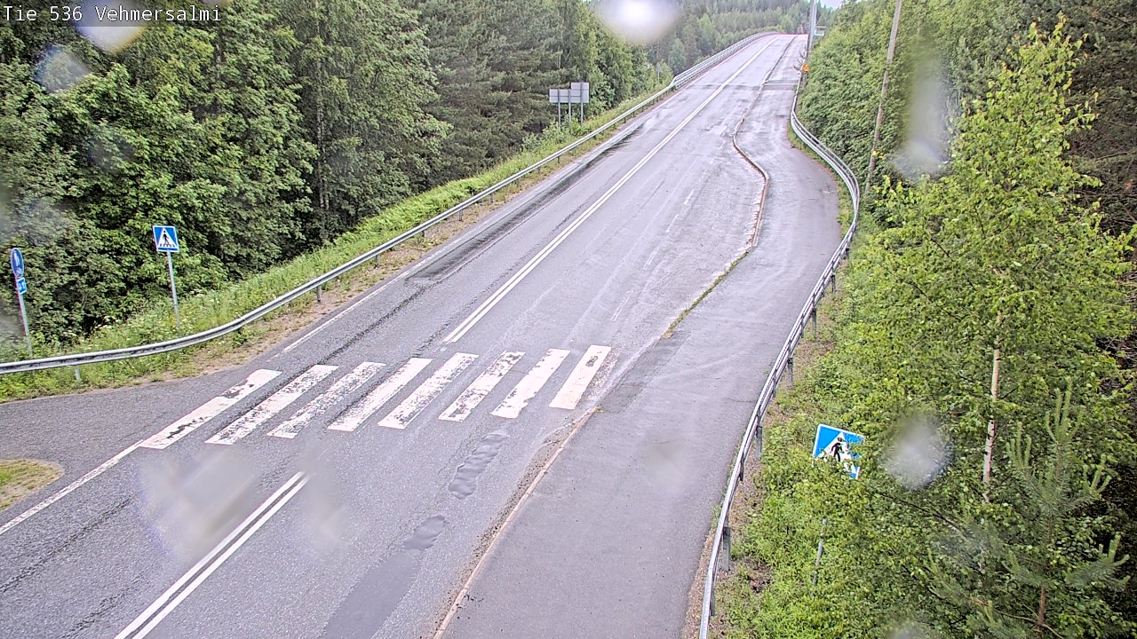 Kelikamerat Kuva Tie 536 Kuopio, Vehmersalmi, Kuopio, Pohjois-Savo