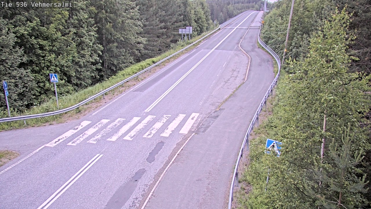 Kelikamerat Kuva Tie 536 Kuopio, Vehmersalmi, Kuopio, Pohjois-Savo