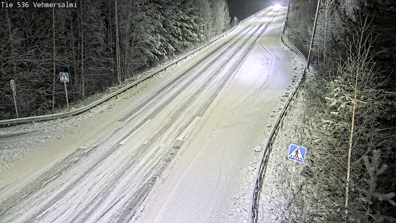 Kelikamerat Kuva Tie 536 Kuopio, Vehmersalmi, Kuopio, Pohjois-Savo