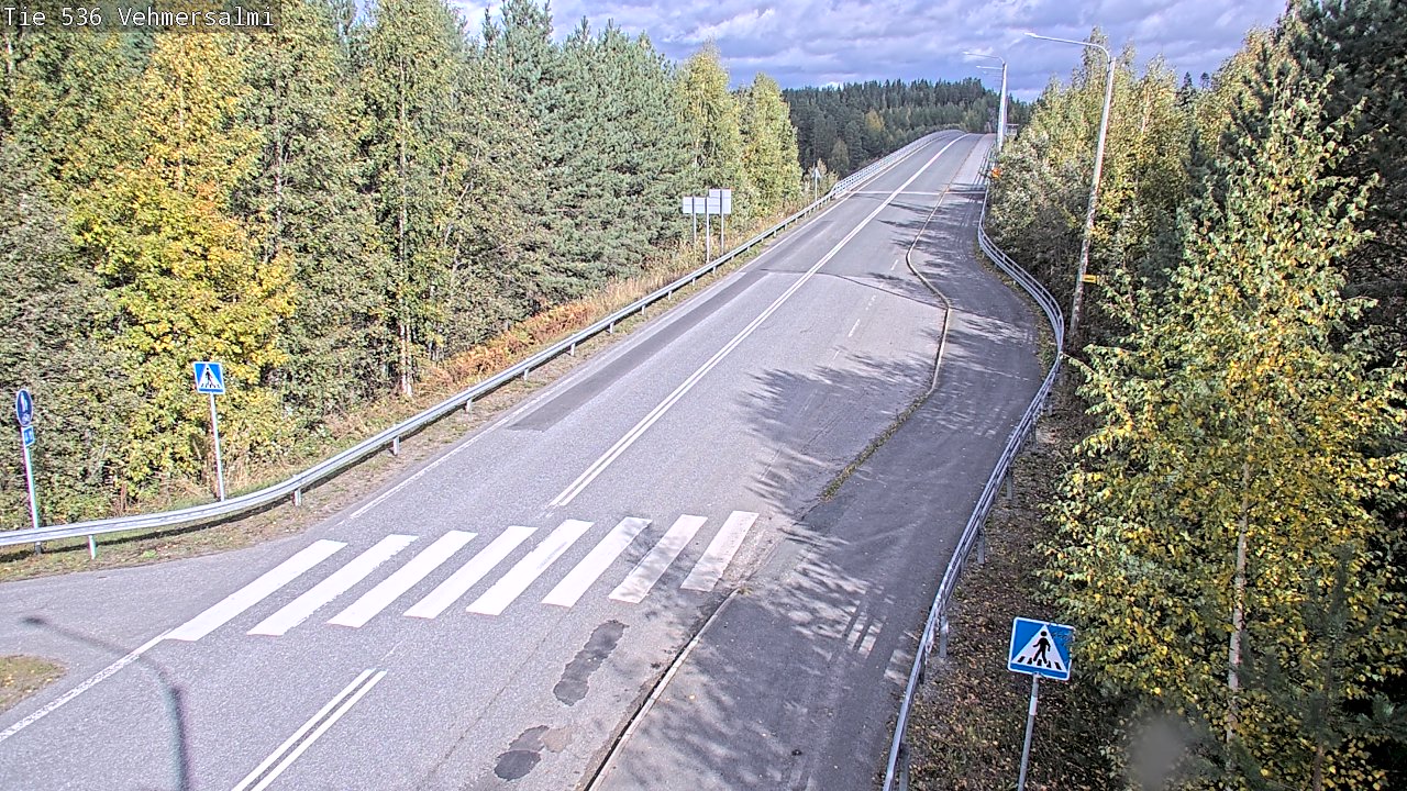 Weather Camera Image Road 536 Kuopio, Vehmersalmi, Kuopio, Pohjois-Savo