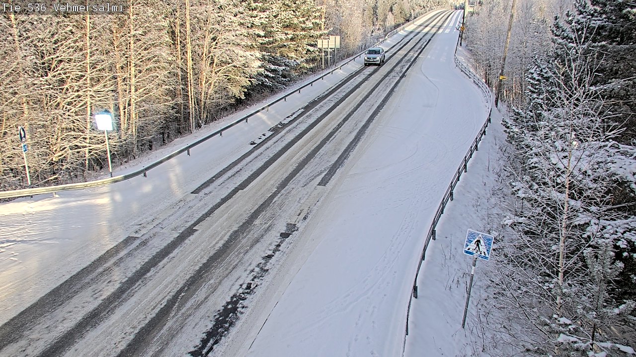 Kelikamerat Kuva Tie 536 Kuopio, Vehmersalmi, Kuopio, Pohjois-Savo