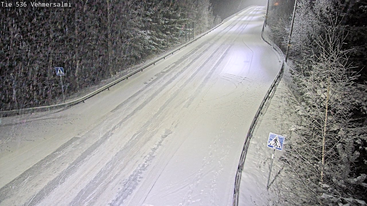 Kelikamerat Kuva Tie 536 Kuopio, Vehmersalmi, Kuopio, Pohjois-Savo