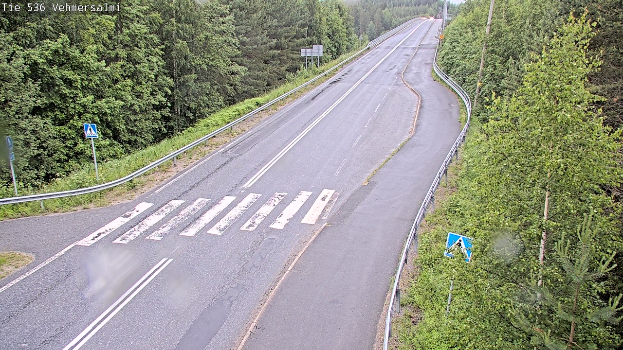 Kelikamerat Kuva Tie 536 Kuopio, Vehmersalmi, Kuopio, Pohjois-Savo