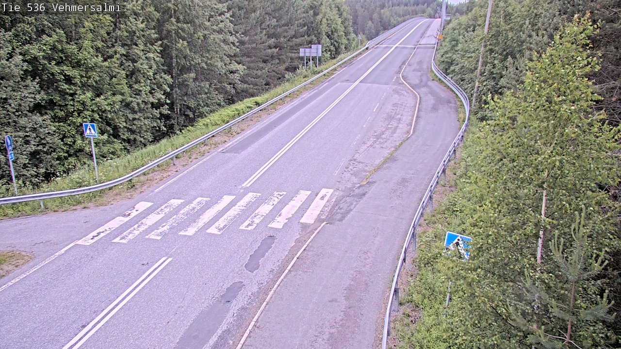 Kelikamerat Kuva Tie 536 Kuopio, Vehmersalmi, Kuopio, Pohjois-Savo
