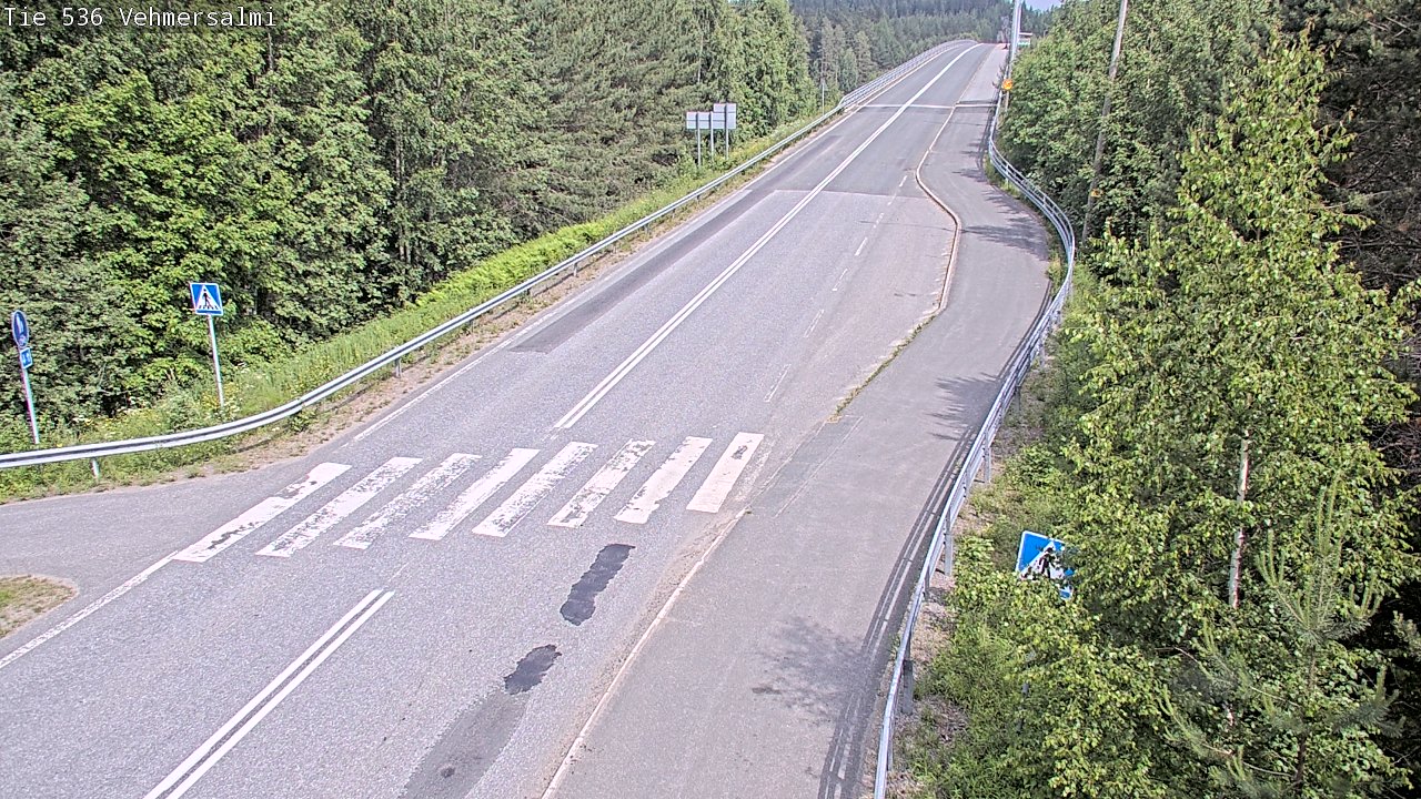 Kelikamerat Kuva Tie 536 Kuopio, Vehmersalmi, Kuopio, Pohjois-Savo