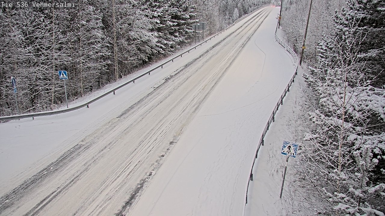 Kelikamerat Kuva Tie 536 Kuopio, Vehmersalmi, Kuopio, Pohjois-Savo