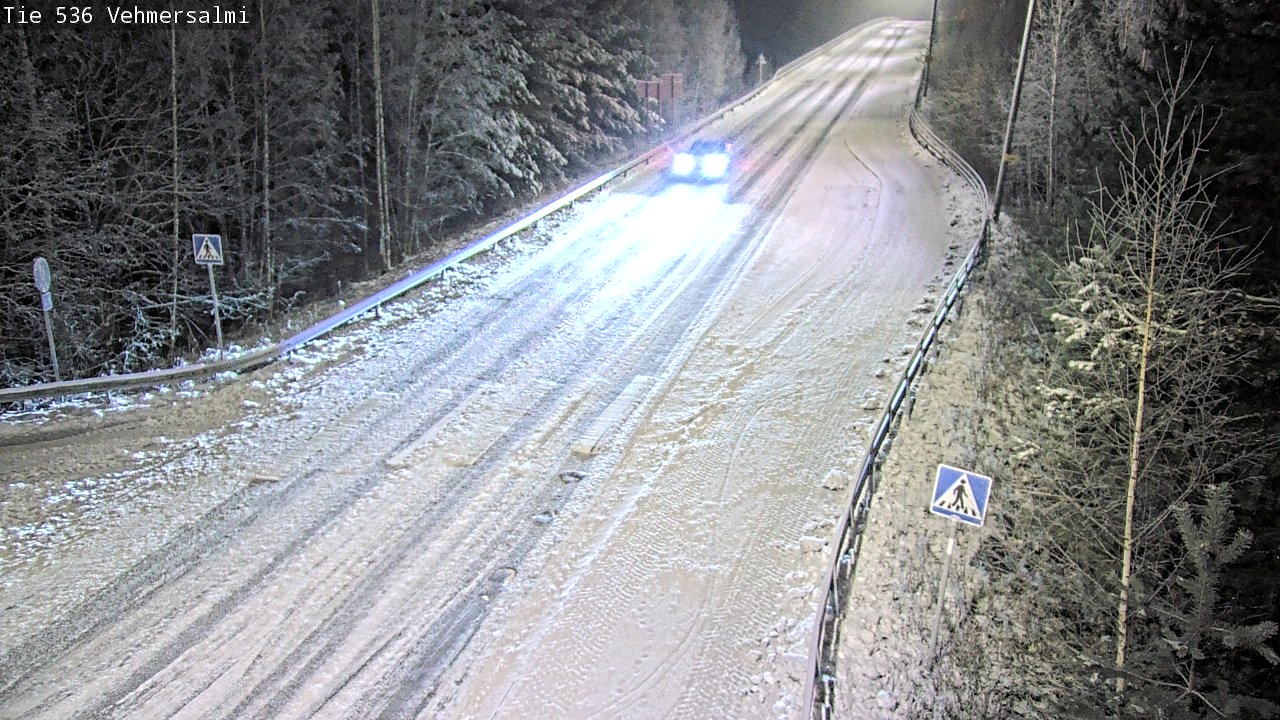 Kelikamerat Kuva Tie 536 Kuopio, Vehmersalmi, Kuopio, Pohjois-Savo