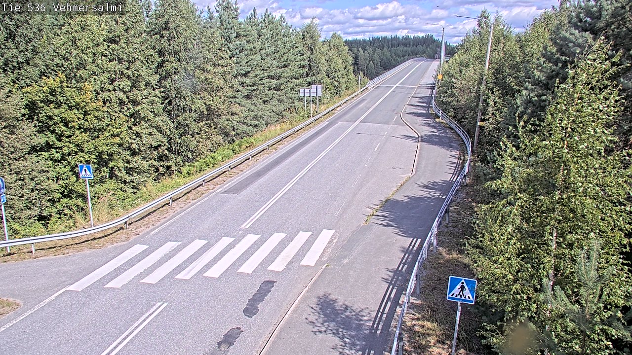 Kelikamerat Kuva Tie 536 Kuopio, Vehmersalmi, Kuopio, Pohjois-Savo