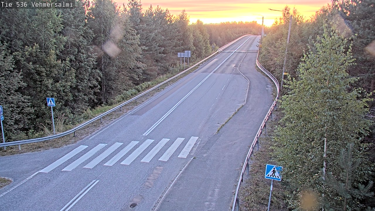 Kelikamerat Kuva Tie 536 Kuopio, Vehmersalmi, Kuopio, Pohjois-Savo