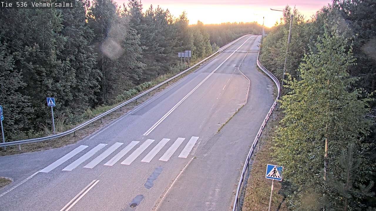 Kelikamerat Kuva Tie 536 Kuopio, Vehmersalmi, Kuopio, Pohjois-Savo