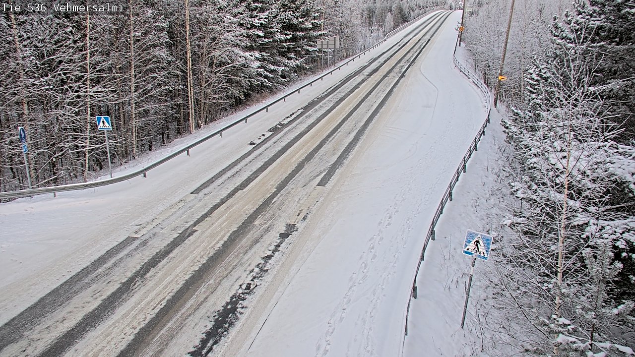 Kelikamerat Kuva Tie 536 Kuopio, Vehmersalmi, Kuopio, Pohjois-Savo