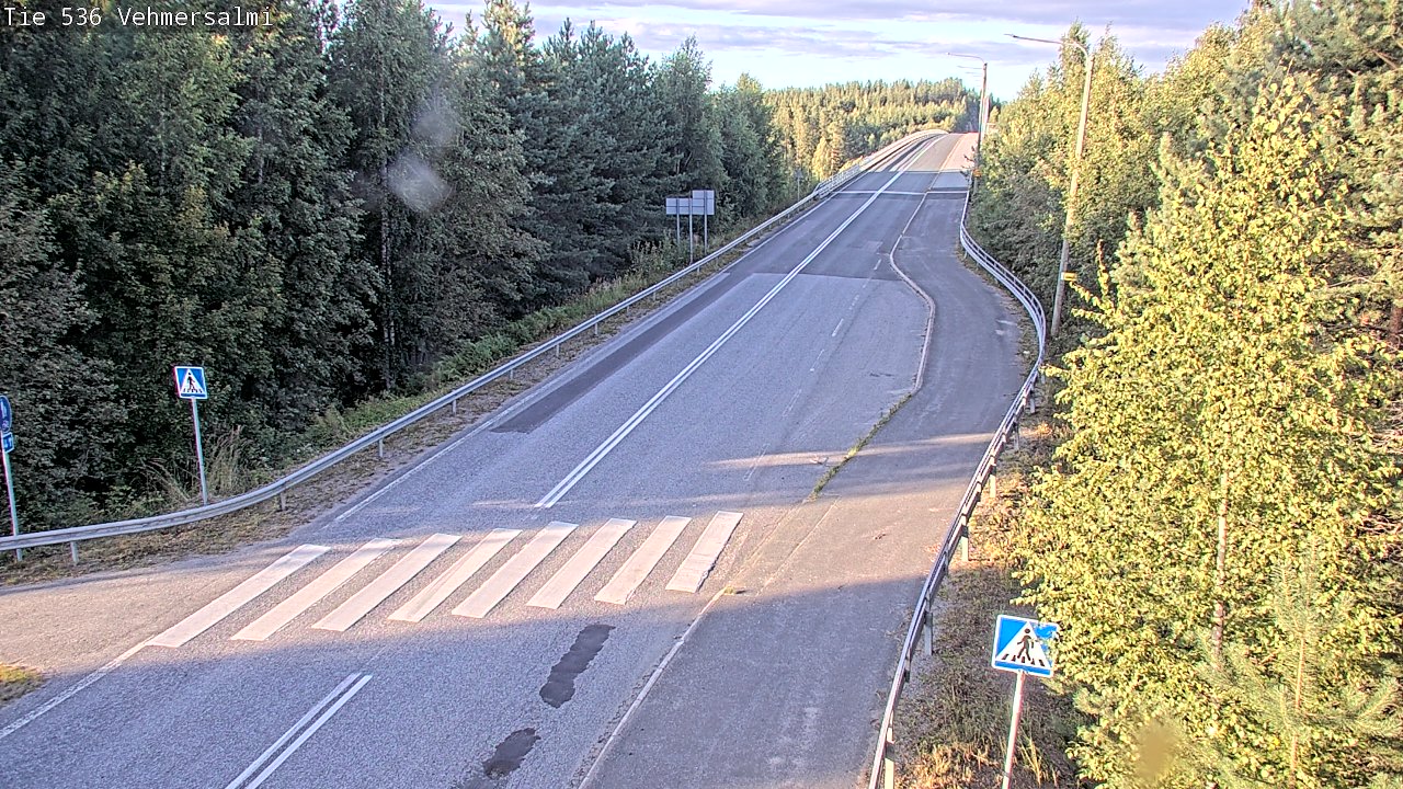 Kelikamerat Kuva Tie 536 Kuopio, Vehmersalmi, Kuopio, Pohjois-Savo