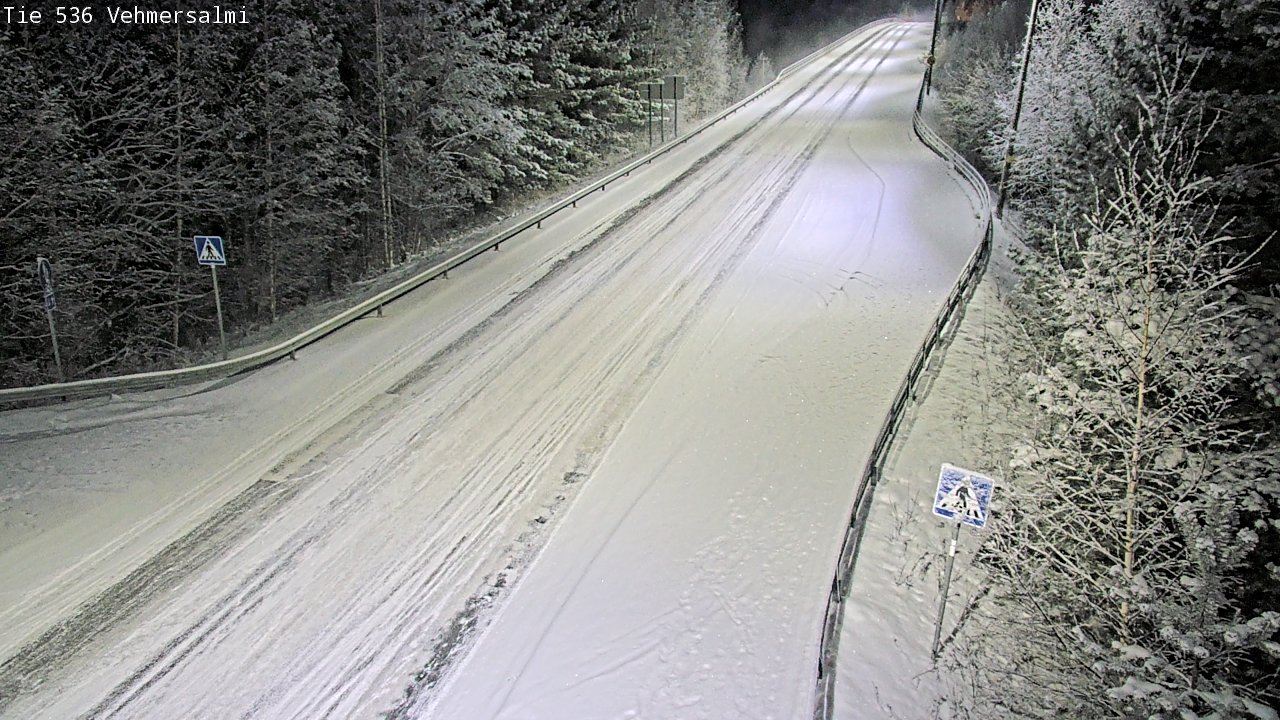 Kelikamerat Kuva Tie 536 Kuopio, Vehmersalmi, Kuopio, Pohjois-Savo