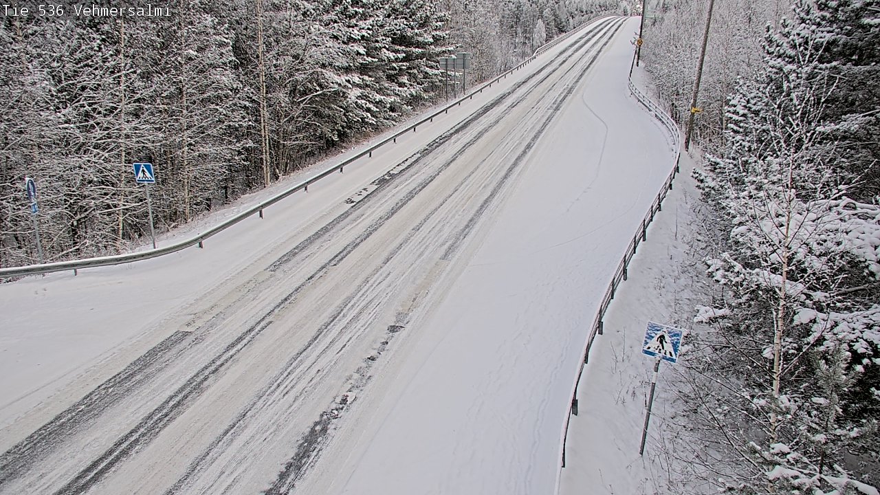 Kelikamerat Kuva Tie 536 Kuopio, Vehmersalmi, Kuopio, Pohjois-Savo