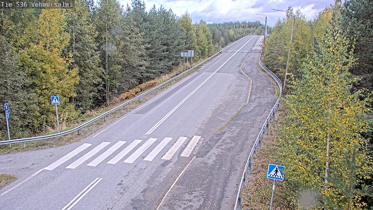 Kelikamerat Kuva Tie 536 Kuopio, Vehmersalmi, Kuopio, Pohjois-Savo